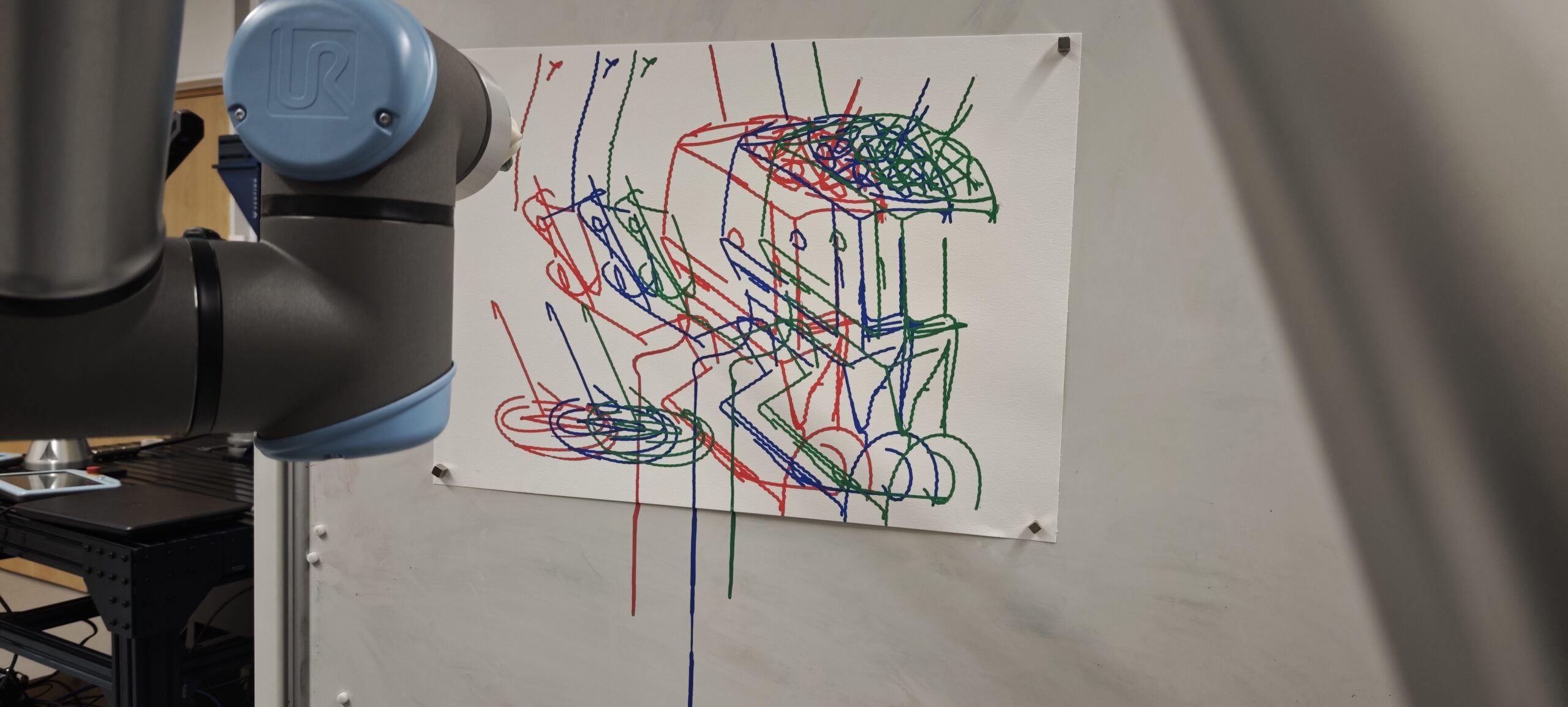 AI Driven Robot Painting